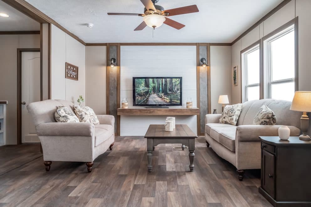 The farmhouse breeze 72 interior home features