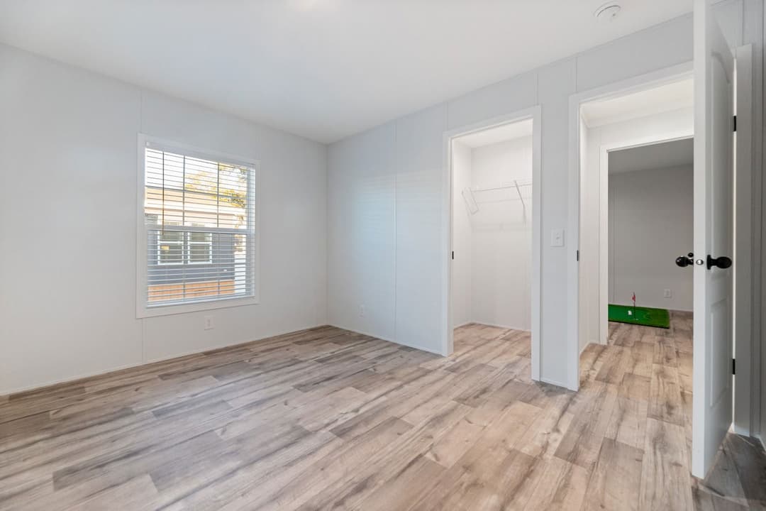 The perry 28764c bedroom home features