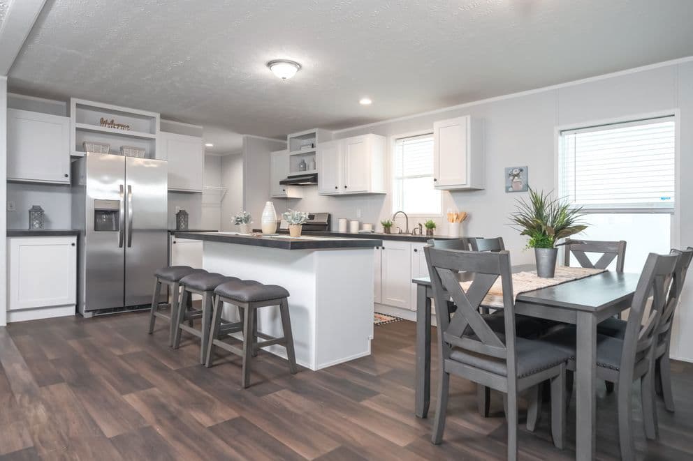 The eagle 48 kitchen home features