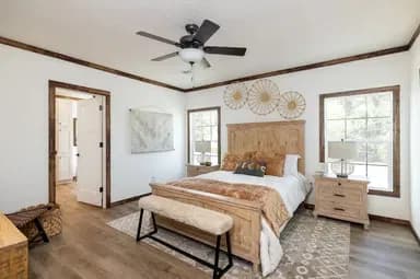 Arabella bedroom home features