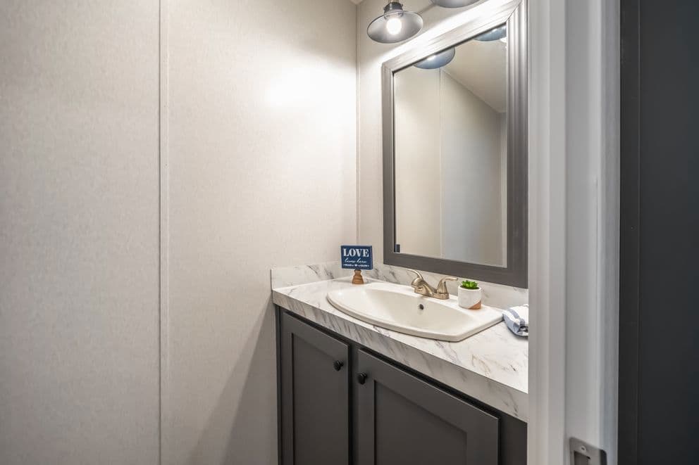 The fusion 32b bathroom home features