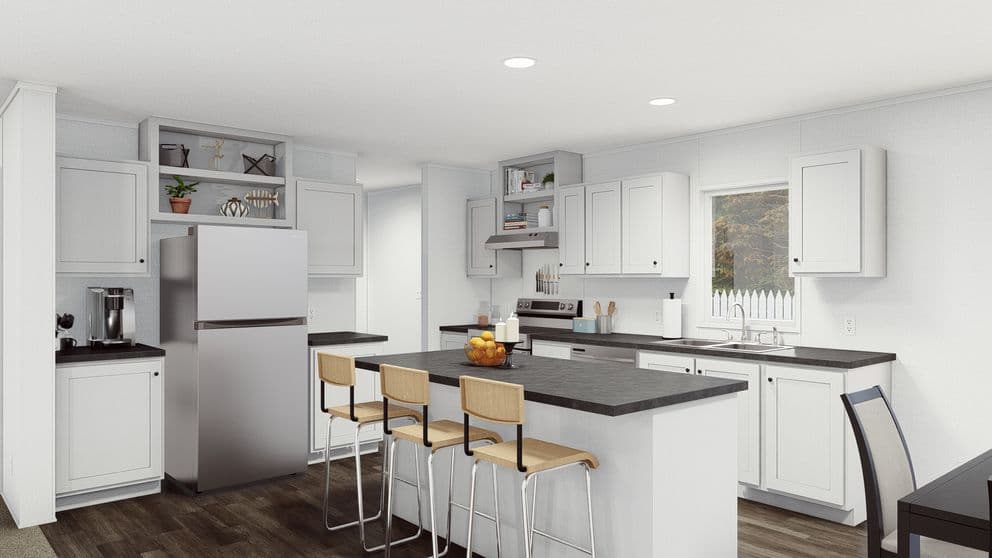 The eagle 68 kitchen home features