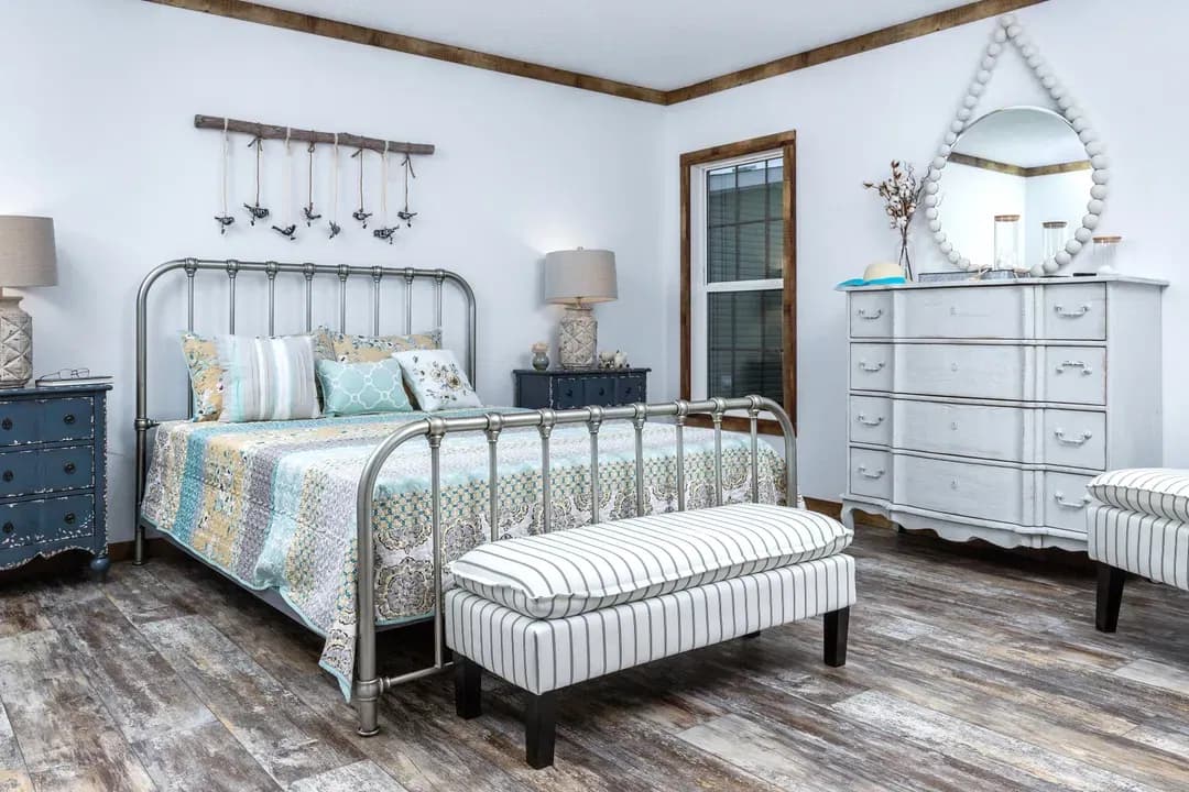 The liza jane bedroom home features