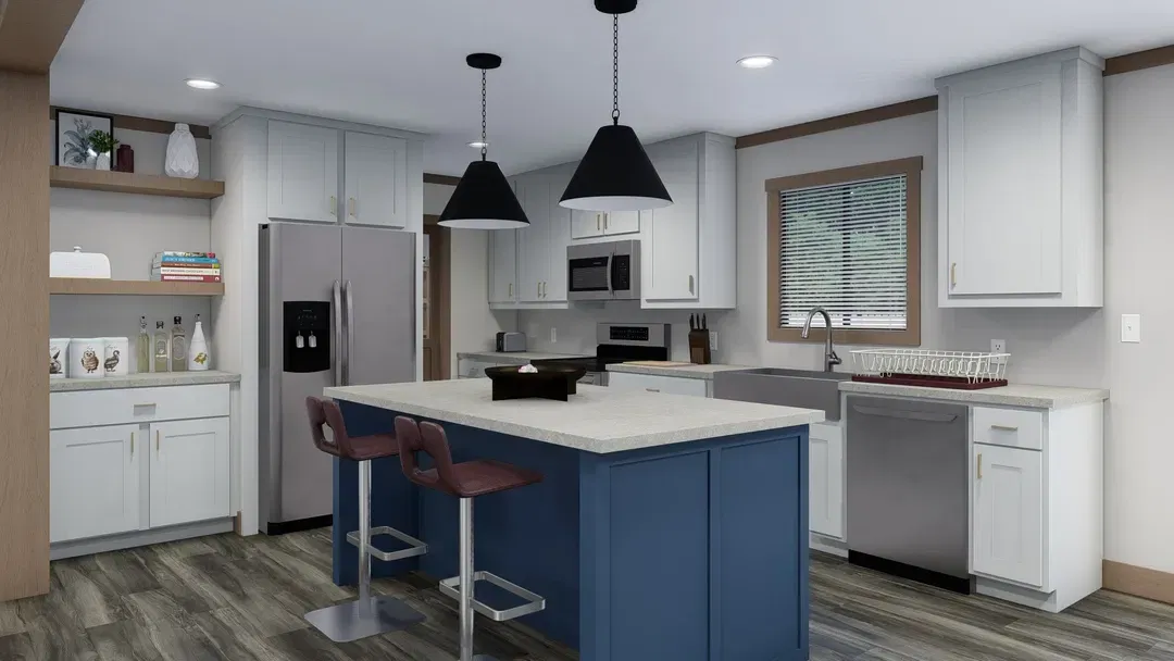 The loralei kitchen home features