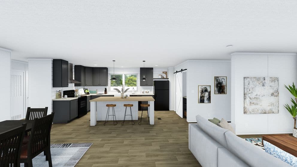 The island breeze 64 kitchen home features