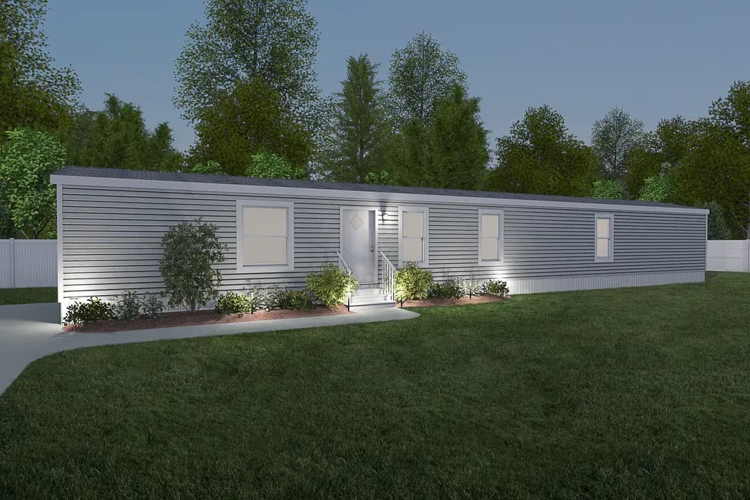 The parkside elevation and exterior home features