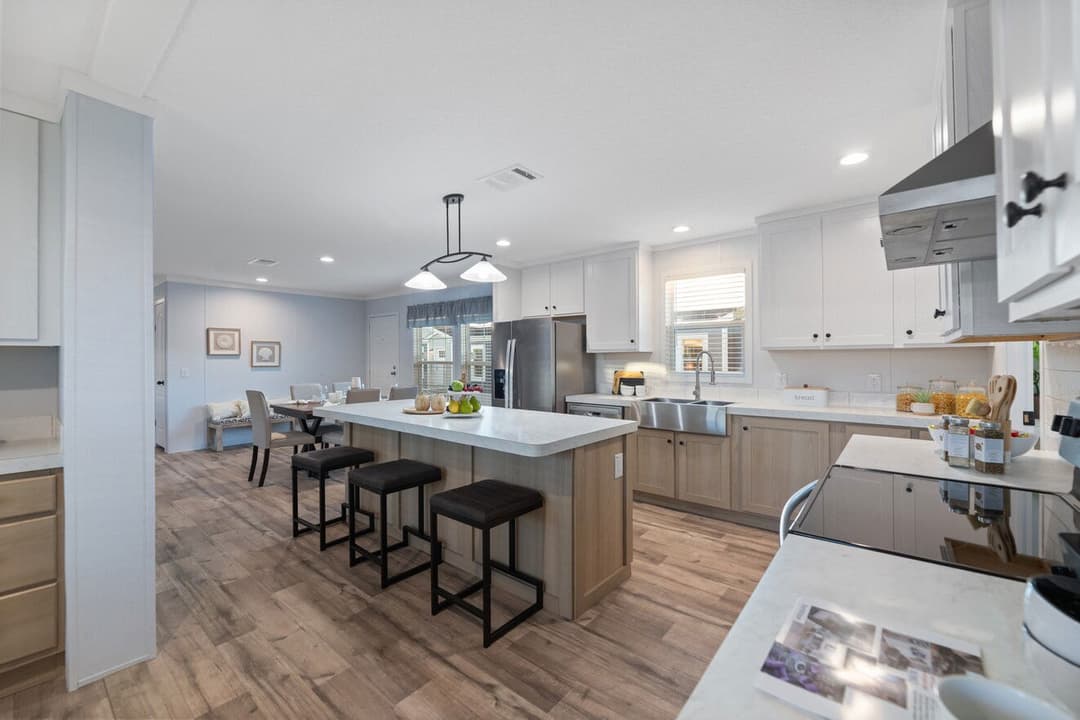 The perry 28764c kitchen home features