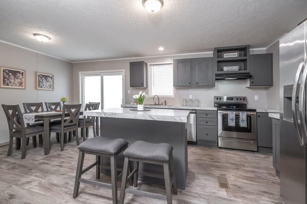 The eagle 60 kitchen home features