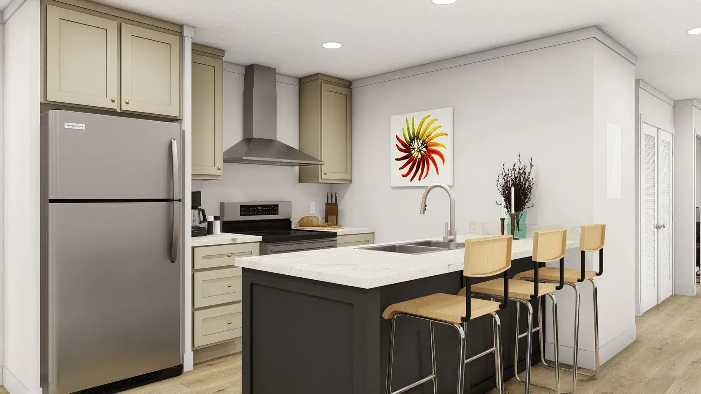 Respect kitchen home features