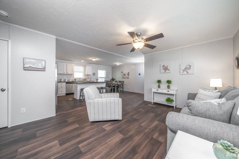 The eagle 48 interior home features