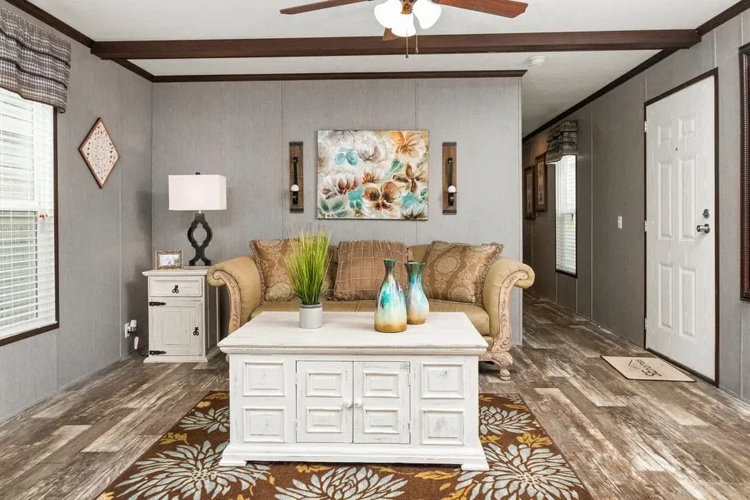 The seaside 3 interior home features