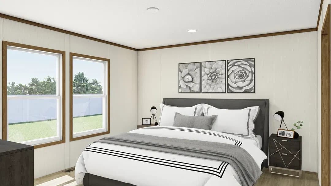 Reveal bedroom home features