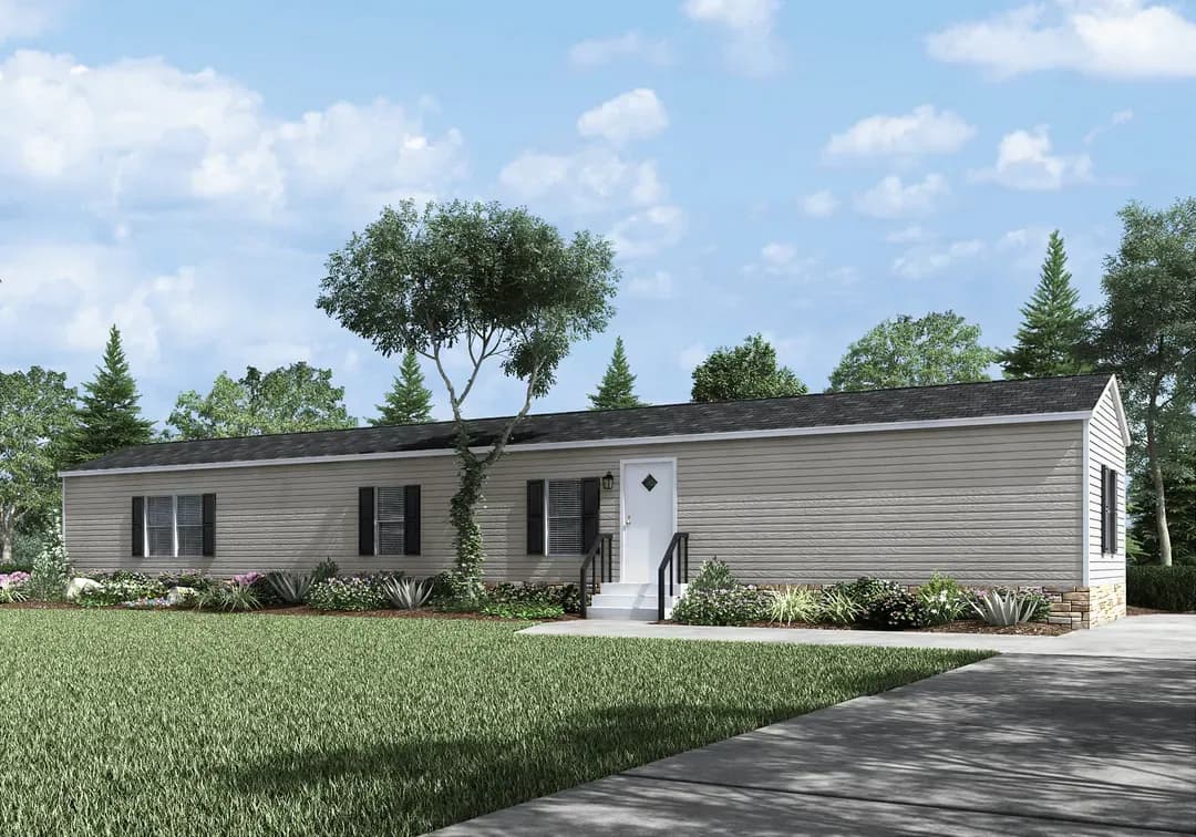 The sherman elevation and exterior home features