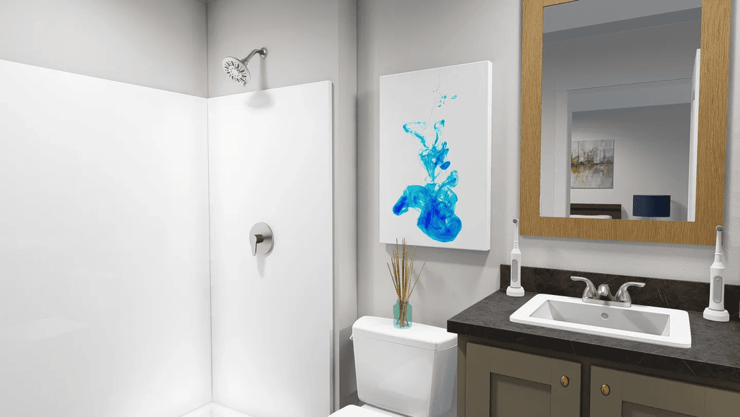 Sweet dreams bathroom home features