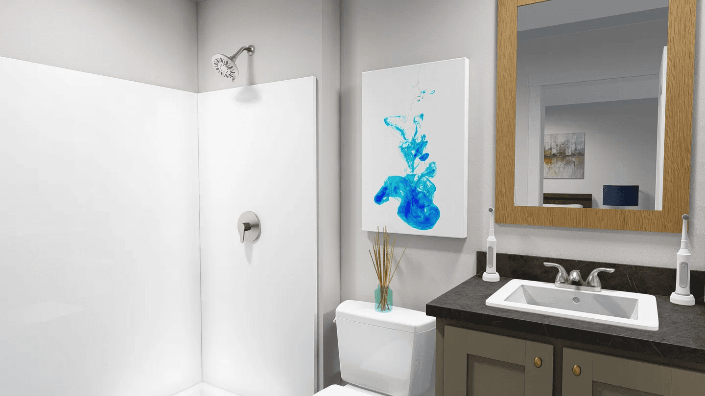 Sweet dreams bathroom home features