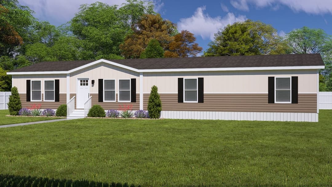 Crockett elevation and exterior home features