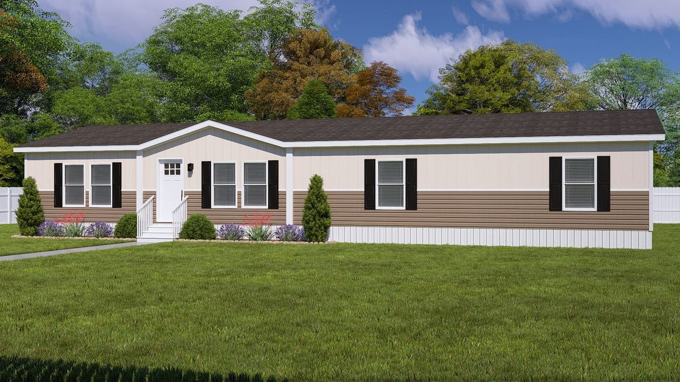 Crockett elevation and exterior home features