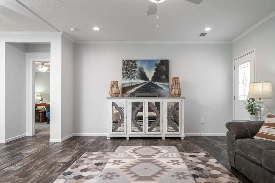 The hewitt interior home features