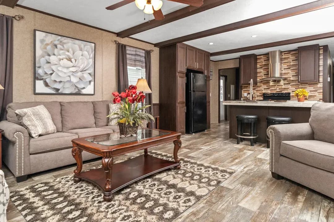 The parkside interior home features