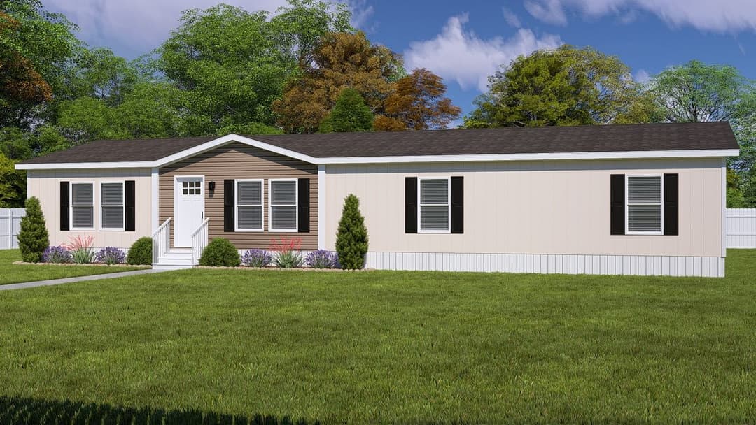 Crockett elevation and exterior home features