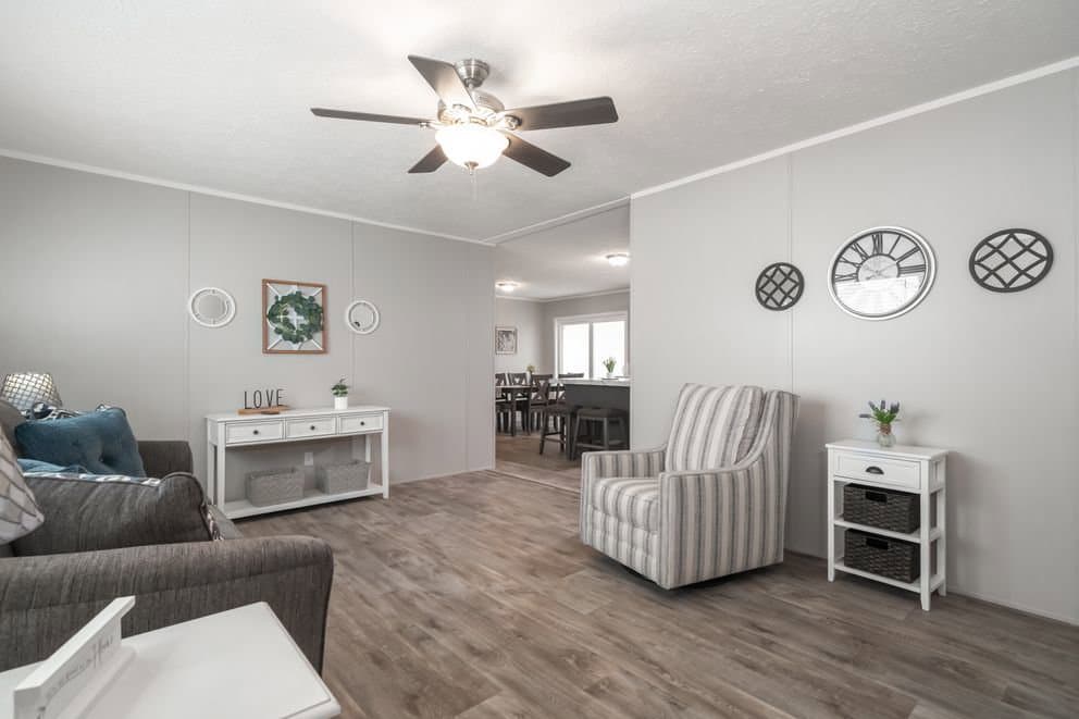 The eagle 60 interior home features