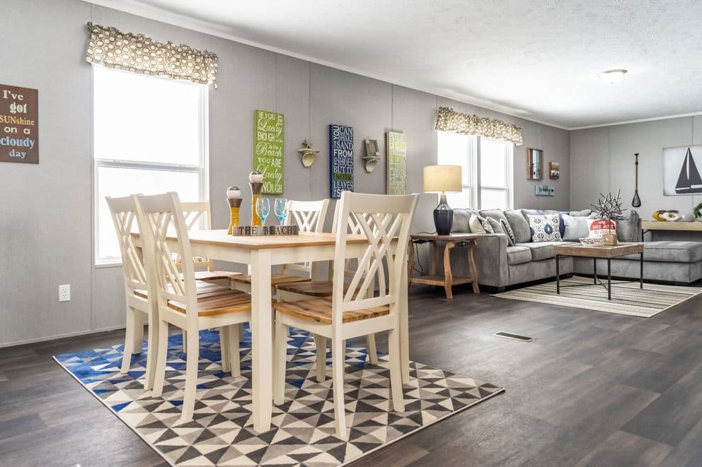 The eagle 76 interior home features