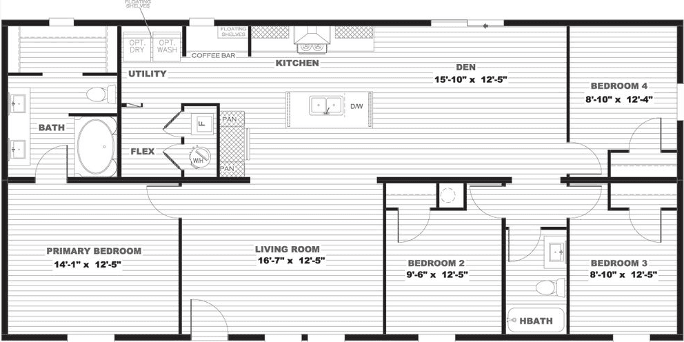 Boone floor plan home features