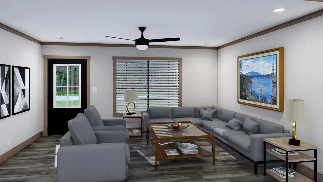 The angelina interior home features