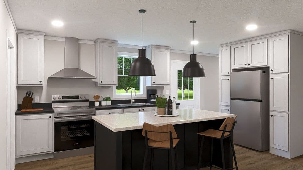 Let it be kitchen home features