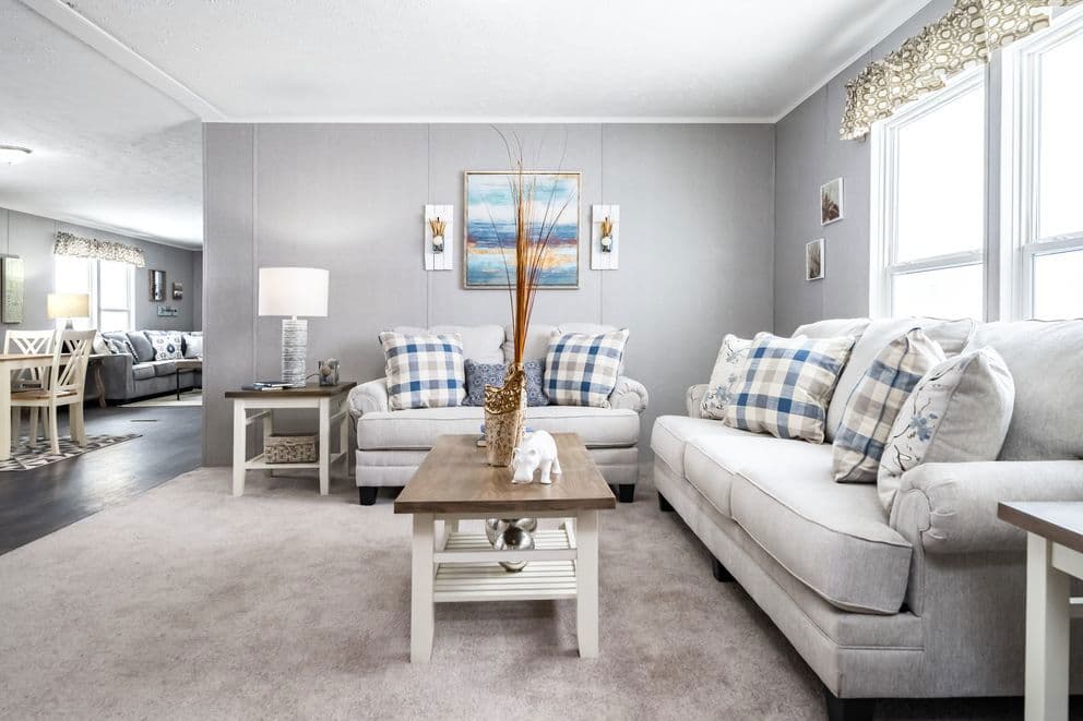 The eagle 76 interior home features