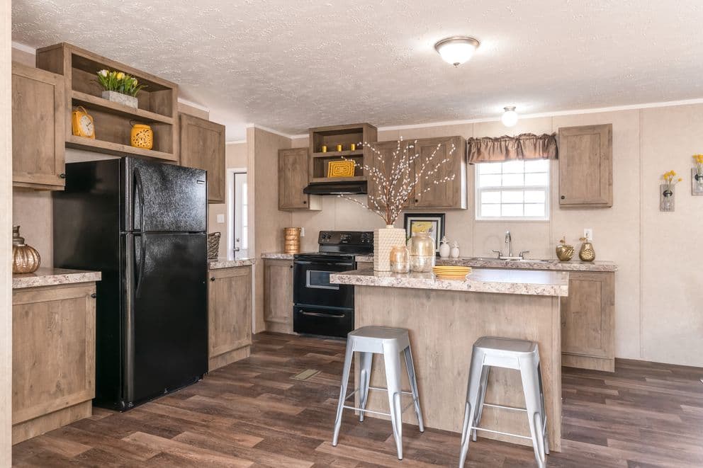 The eagle 52 kitchen home features
