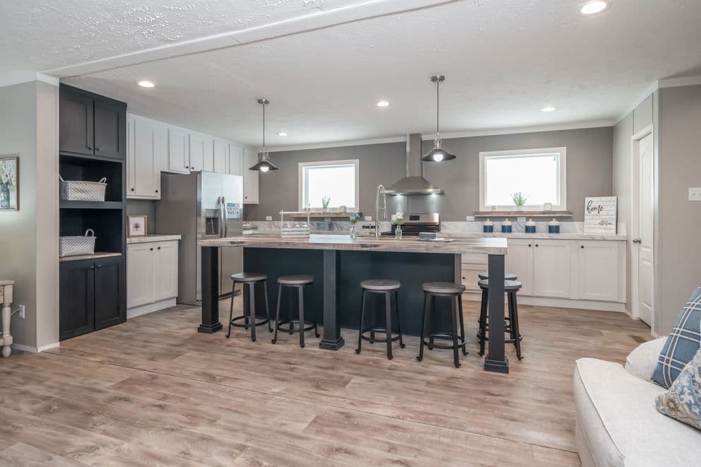 The fusion 68 kitchen home features