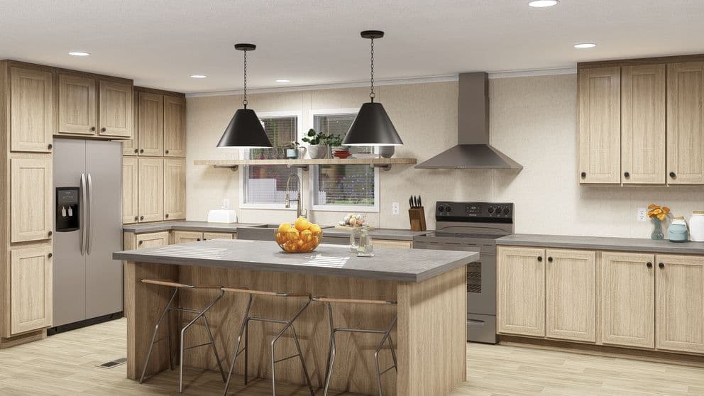 The reserve 76 kitchen home features