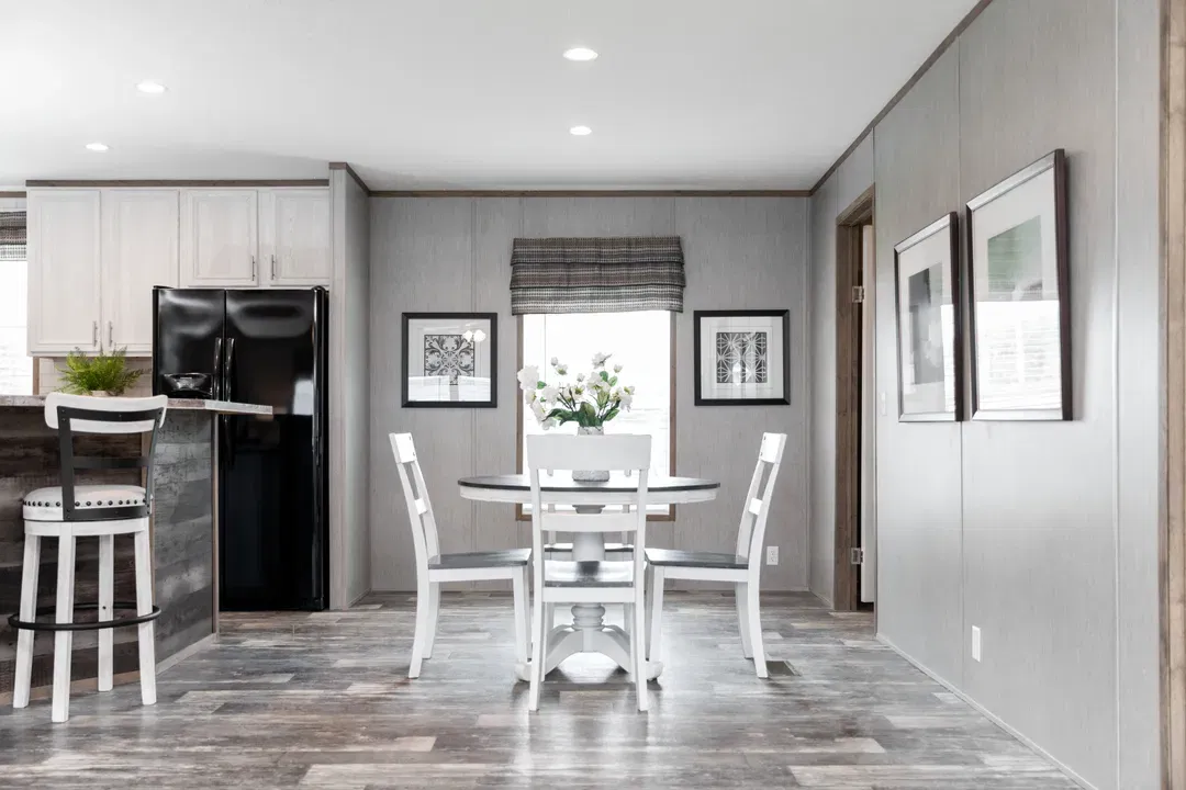 The morris interior home features