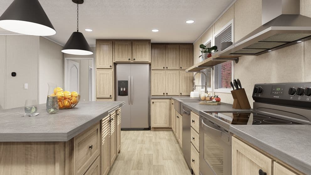 The reserve 76 kitchen home features
