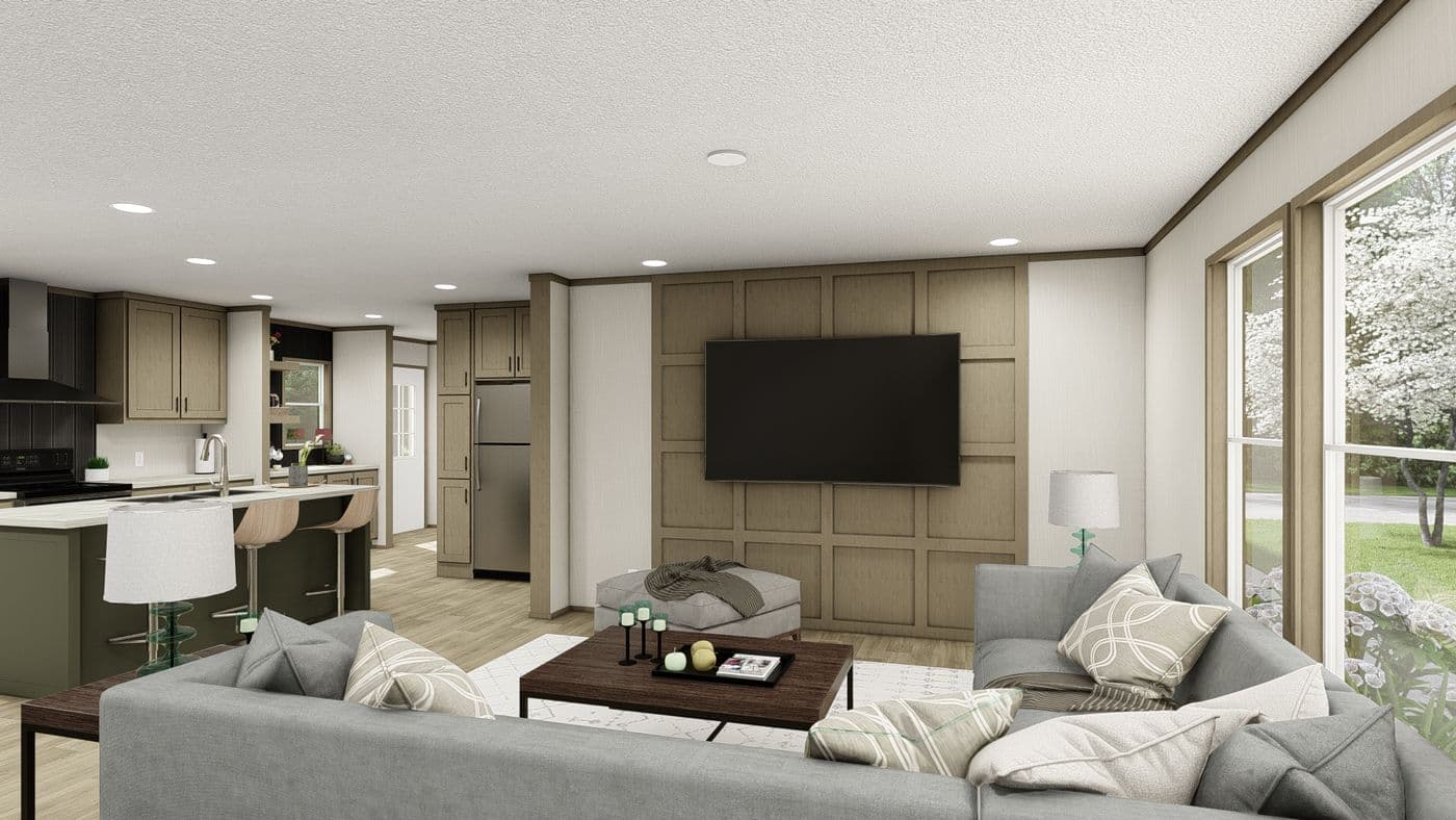 Snowcap interior home features