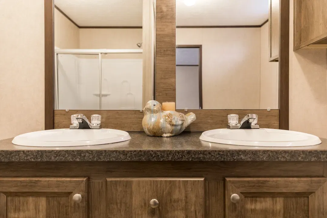 The anniversary bathroom home features