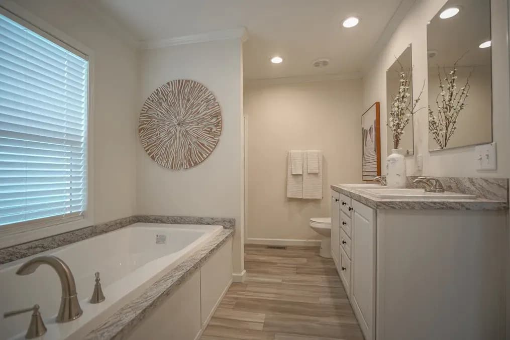 Cool breeze bathroom home features