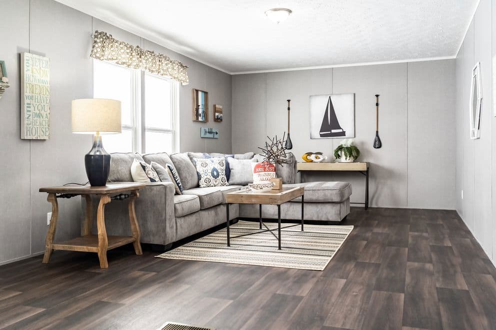 The eagle 76 interior home features