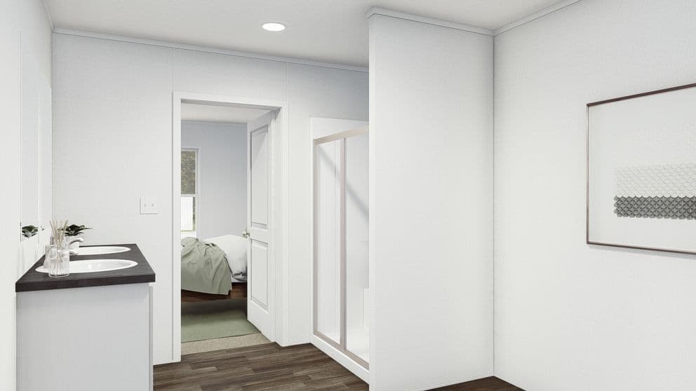 The eagle 68 bathroom home features