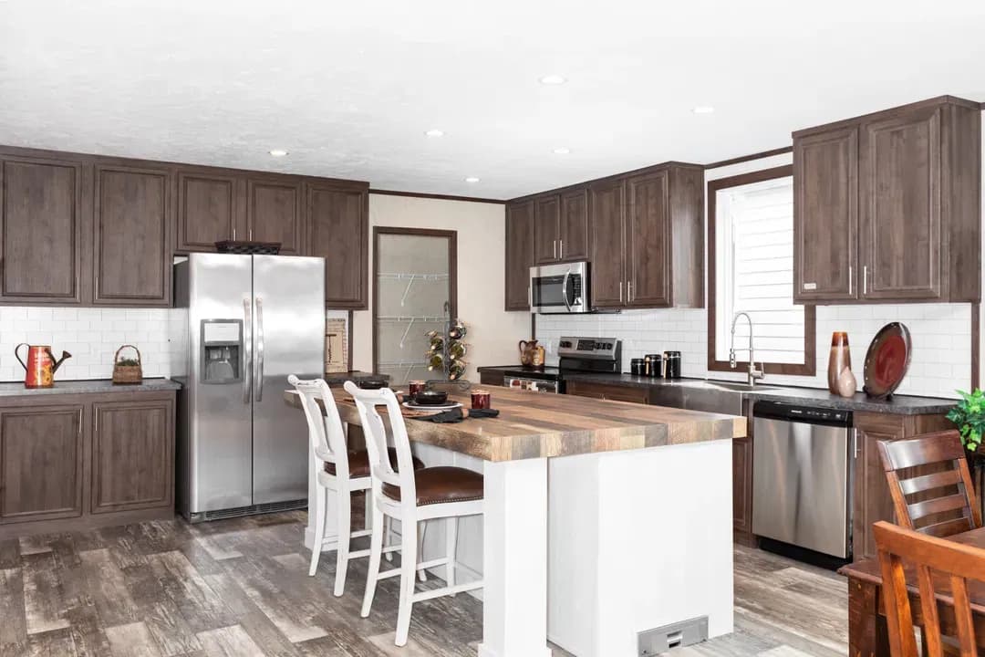 The riverway kitchen home features