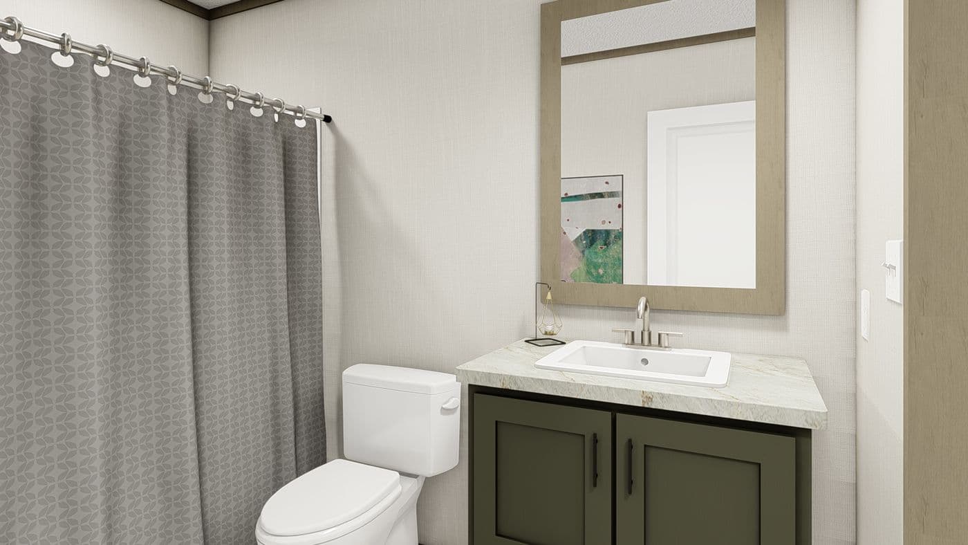 Snowcap bathroom home features