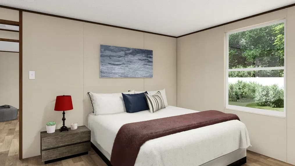 Triumph bedroom home features