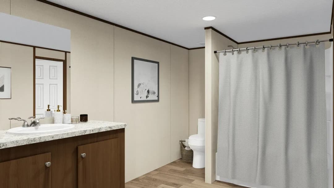 Pride bathroom home features