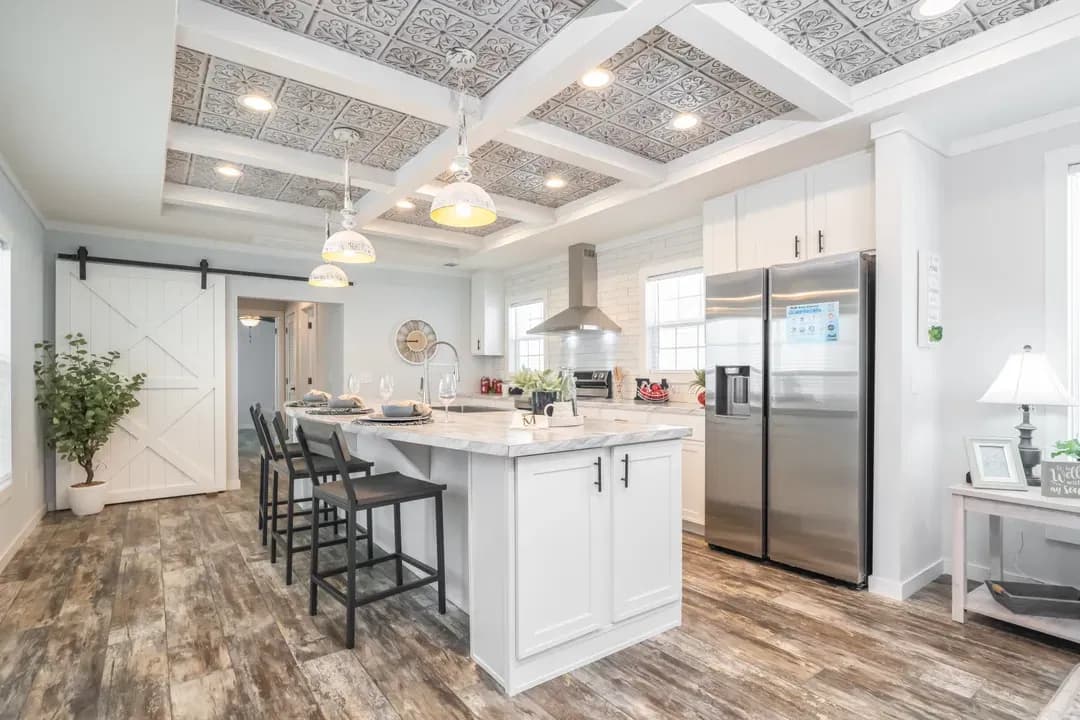 The dewey kitchen home features