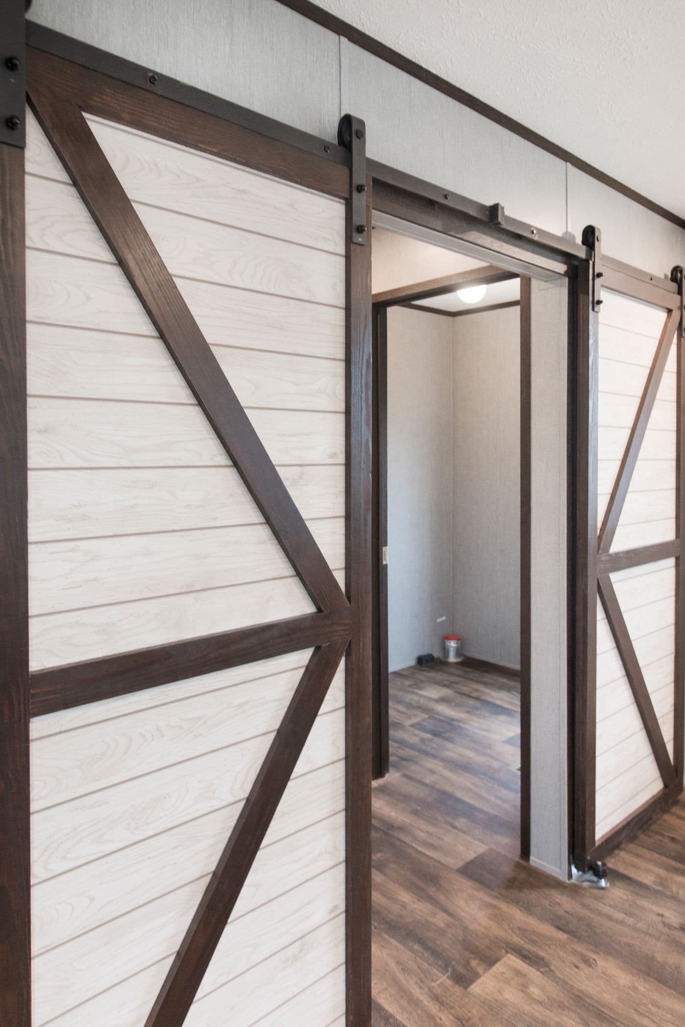 The seaside interior home features