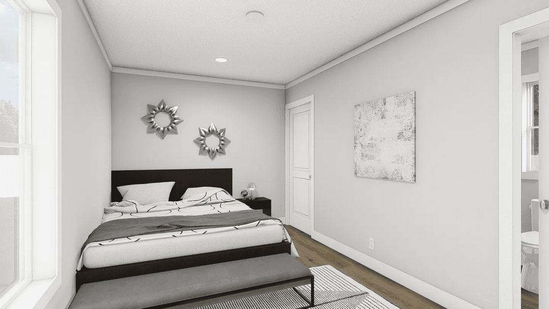 Yesterday bedroom home features