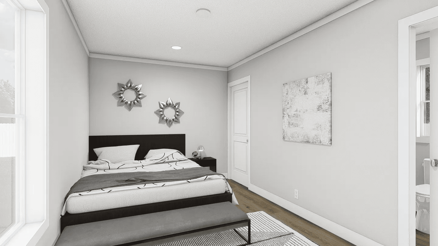 Yesterday bedroom home features