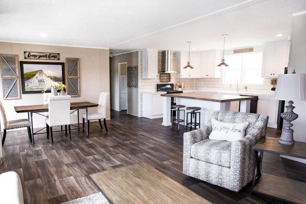 The island breeze 56 interior home features